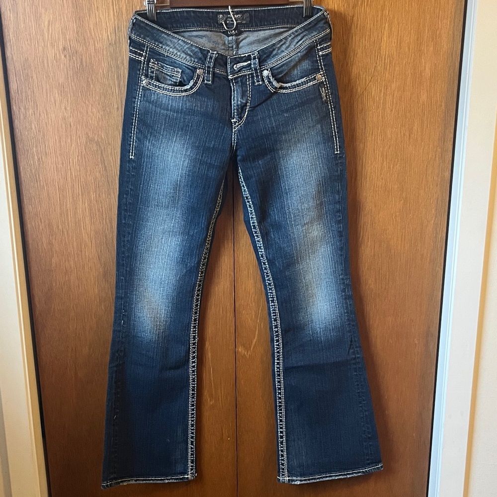 Silver woman’s jeans